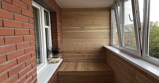 Отделка, остекление, утепление балконов в Реутове от 210 руб. м/2.